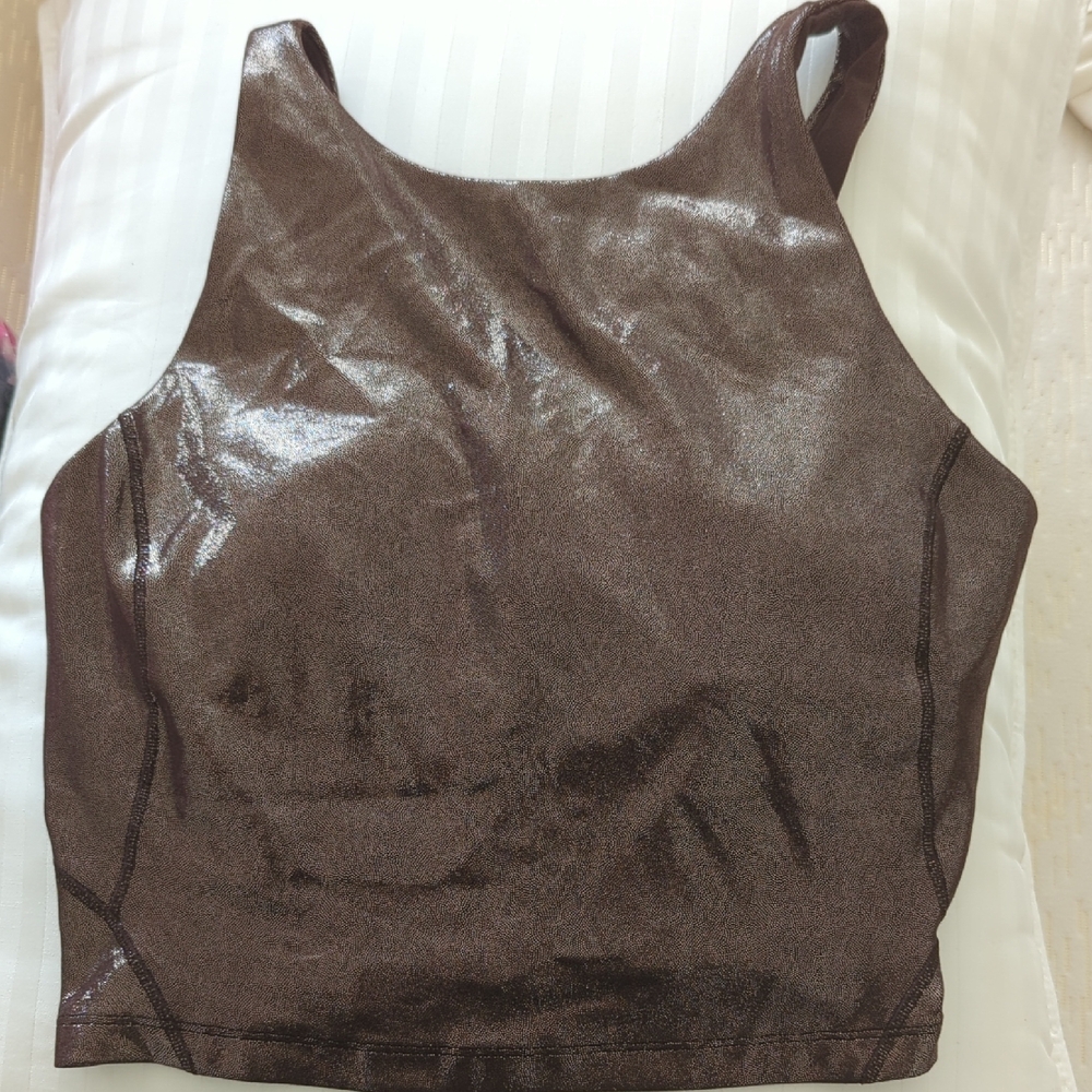 Lululemon Shimmering Brown Sports bra Top